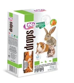 LOLO Karottenbonbons für Nagetiere 75 g